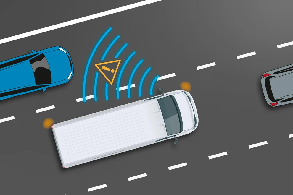 DELIVER 9 şerit değiştirme asistanı